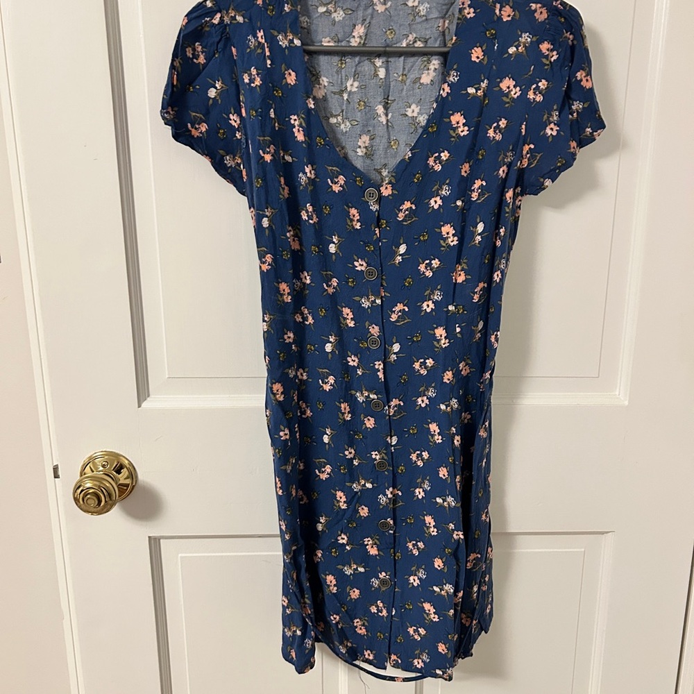 Floral Button-Down Dress